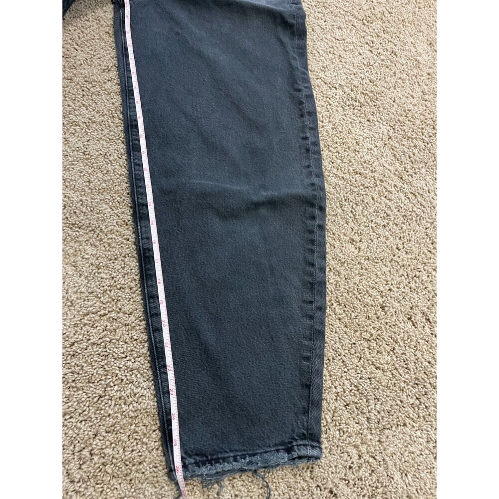 Women's AGOLDE Balloon black Jeans Size 25 High Rise Denim organic cotton - Picture 10 of 16